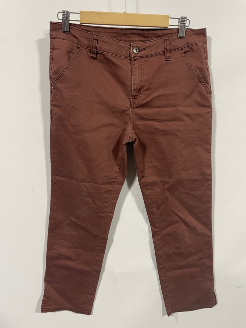 Prana Brown Slim Chino Jeans